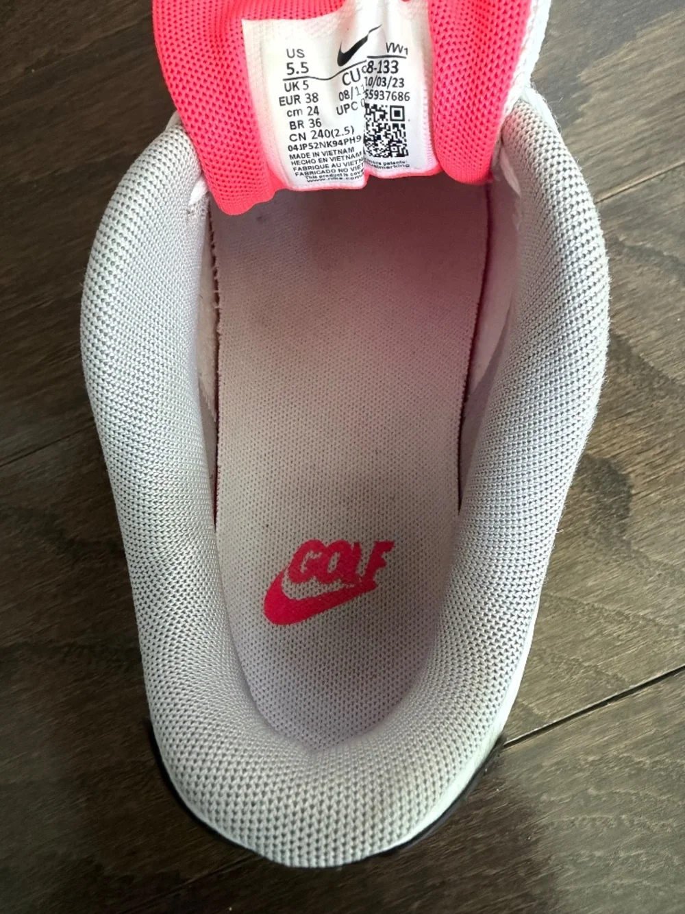 Big girls golf shoes